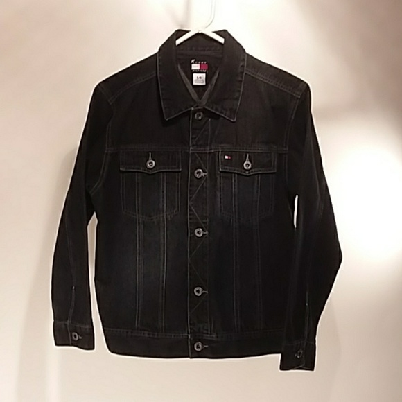 tommy jeans black jacket
